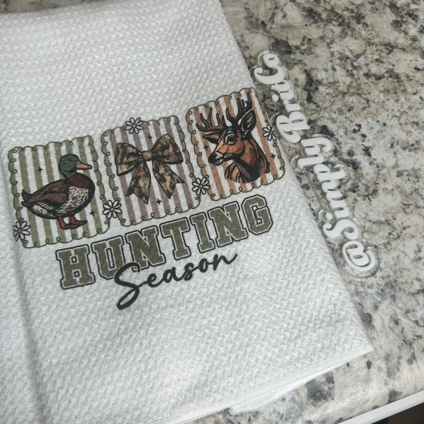 Hunting Season Kitchen Towel | Ready To Ship