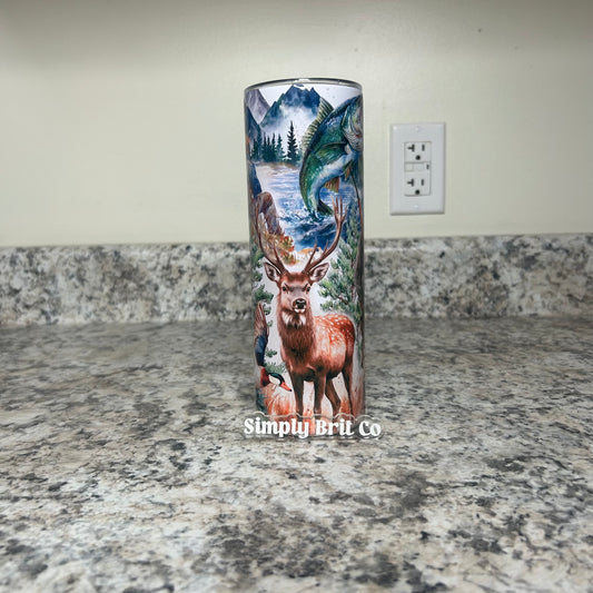 Hunting, Fishing, Outdoor Life 20oz Tumbler