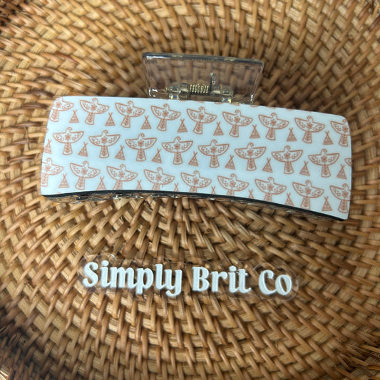 Western Large Claw Clip