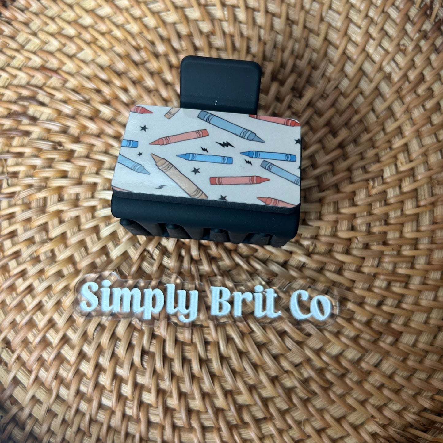 Crayon Small Claw Clip