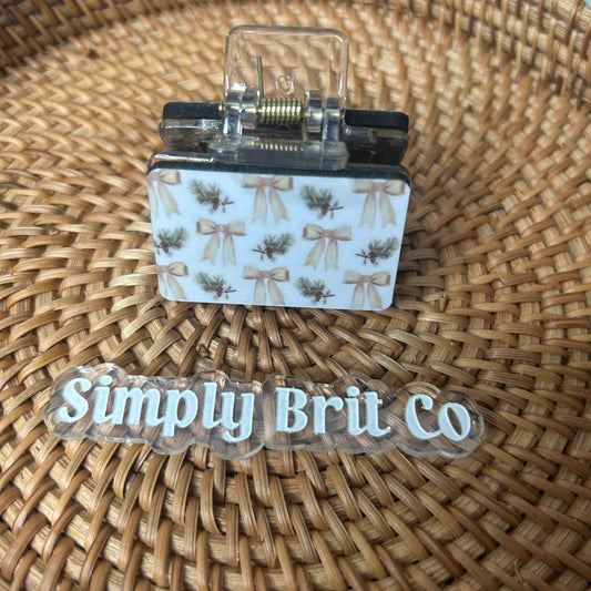 Bows Small Claw Clip