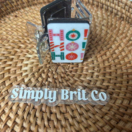 Ho! Ho! Ho! Small Claw Clip