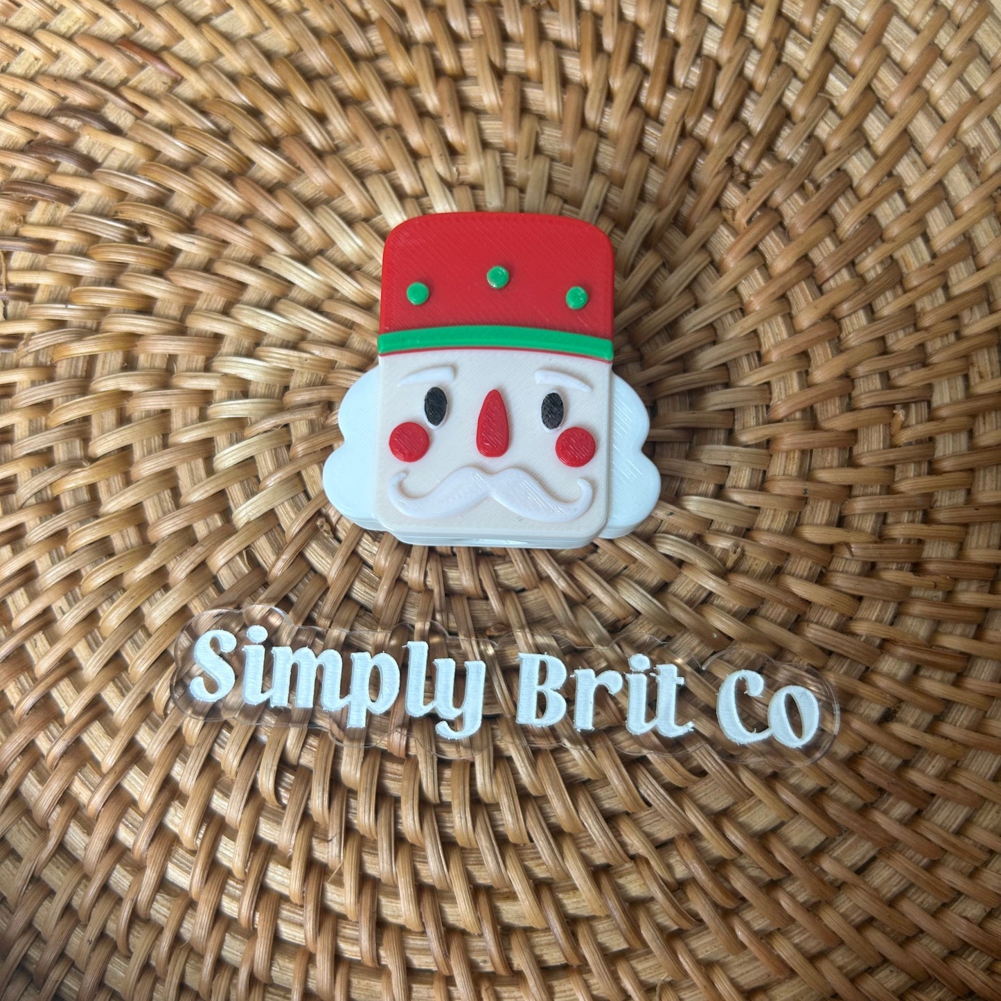 Nutcracker Standard Straw Charm (20oz)