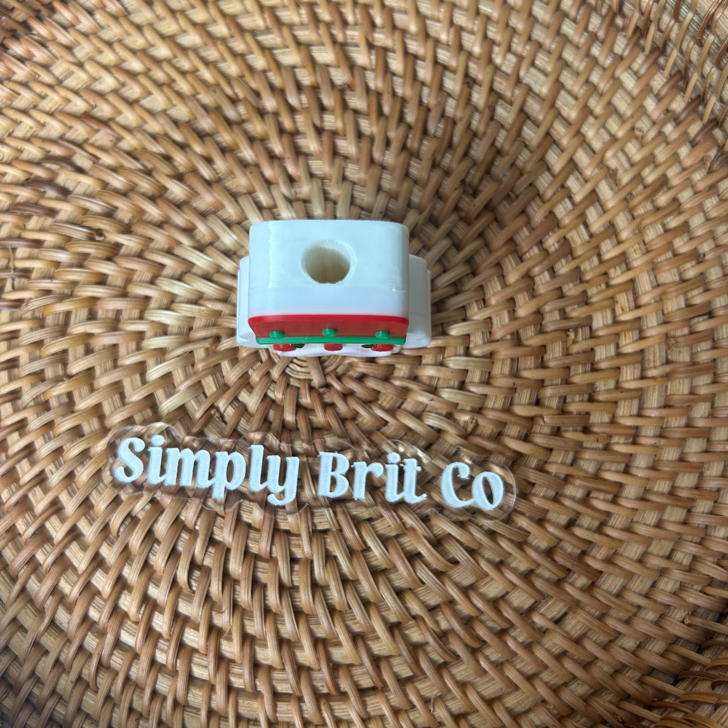 Nutcracker Standard Straw Charm (20oz)