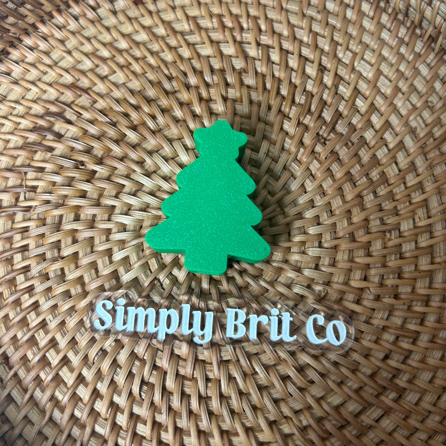 Green Tree Large Straw Charm (40oz)