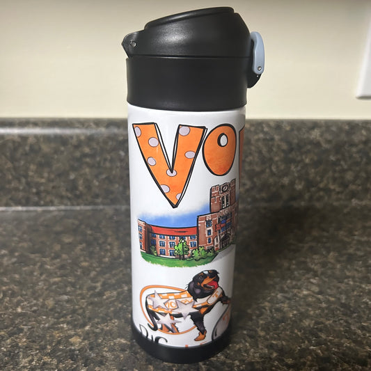 TN Orange 12oz Kids Tumbler  | Football