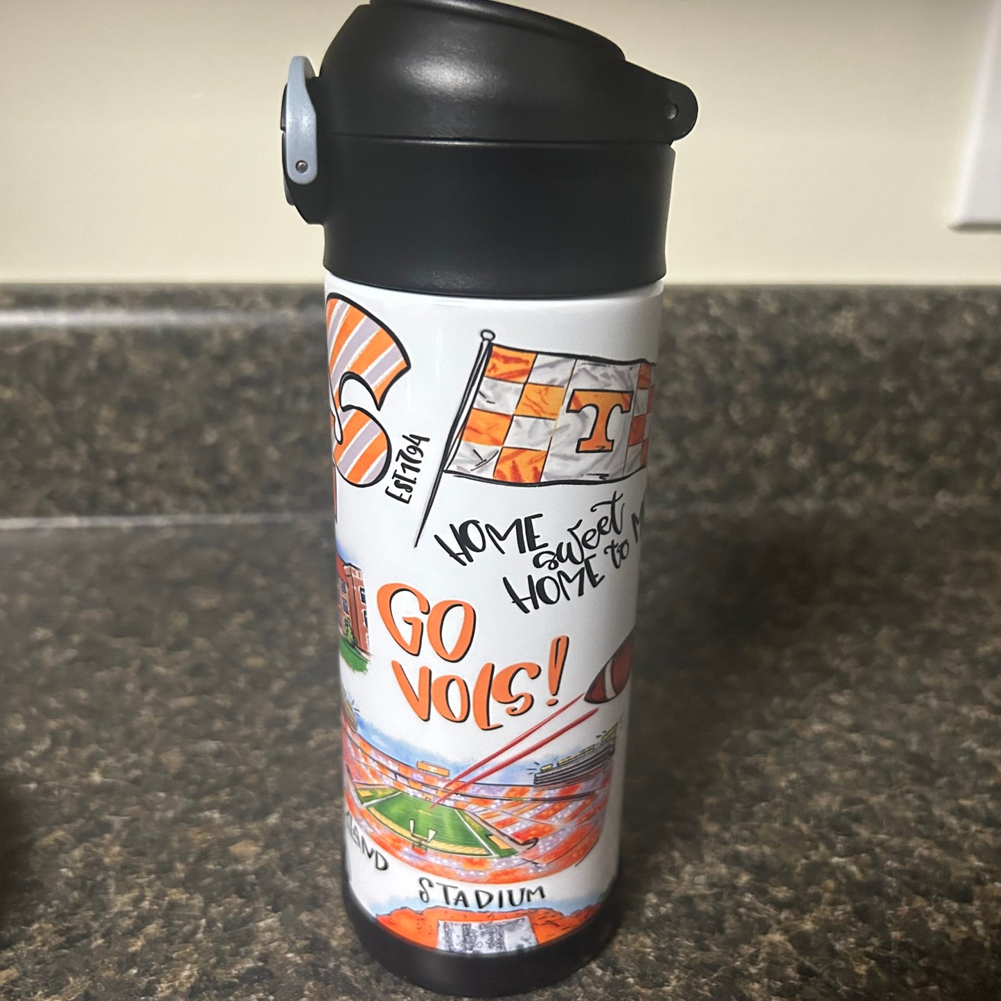 TN Orange 12oz Kids Tumbler  | Football