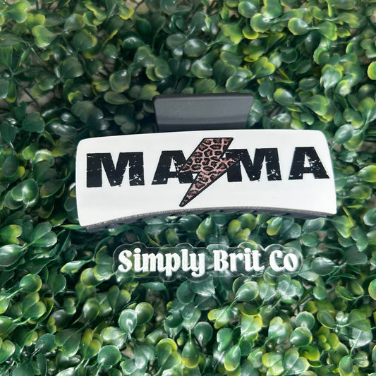 Mama Cheetah Large Claw Clips