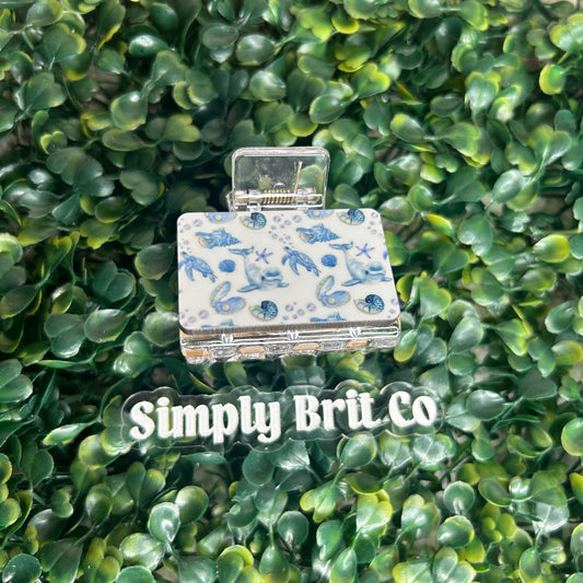 Sea Turtles Small Claw Clips