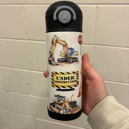 Construction 12oz Kids Tumbler