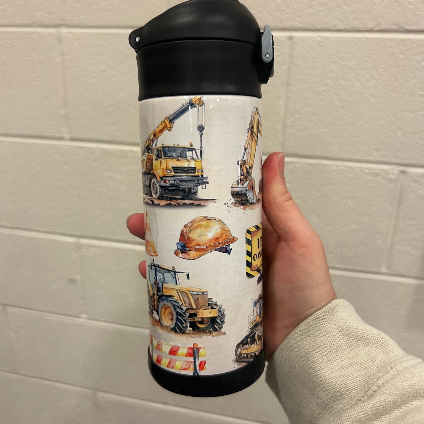 Construction 12oz Kids Tumbler
