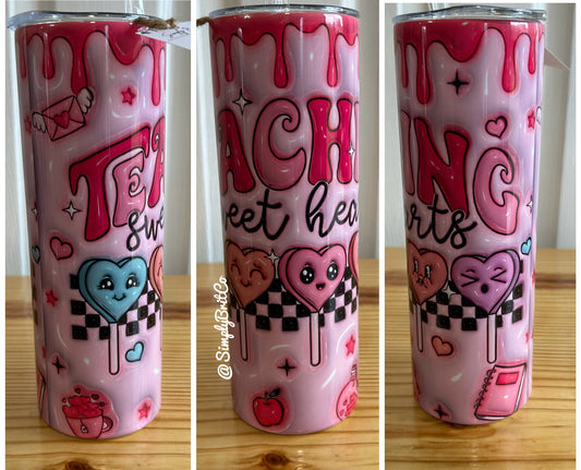 Teaching Sweet Hearts 20oz Tumbler | Teacher