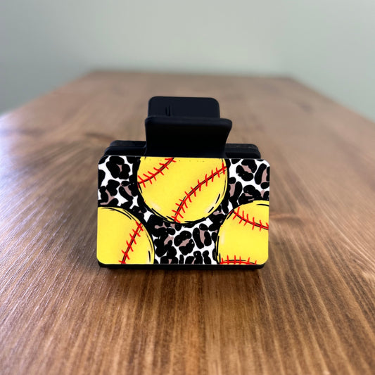 Softball Small Claw Clip
