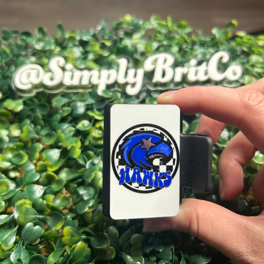 Hawks Small Claw Clip | School Mascots