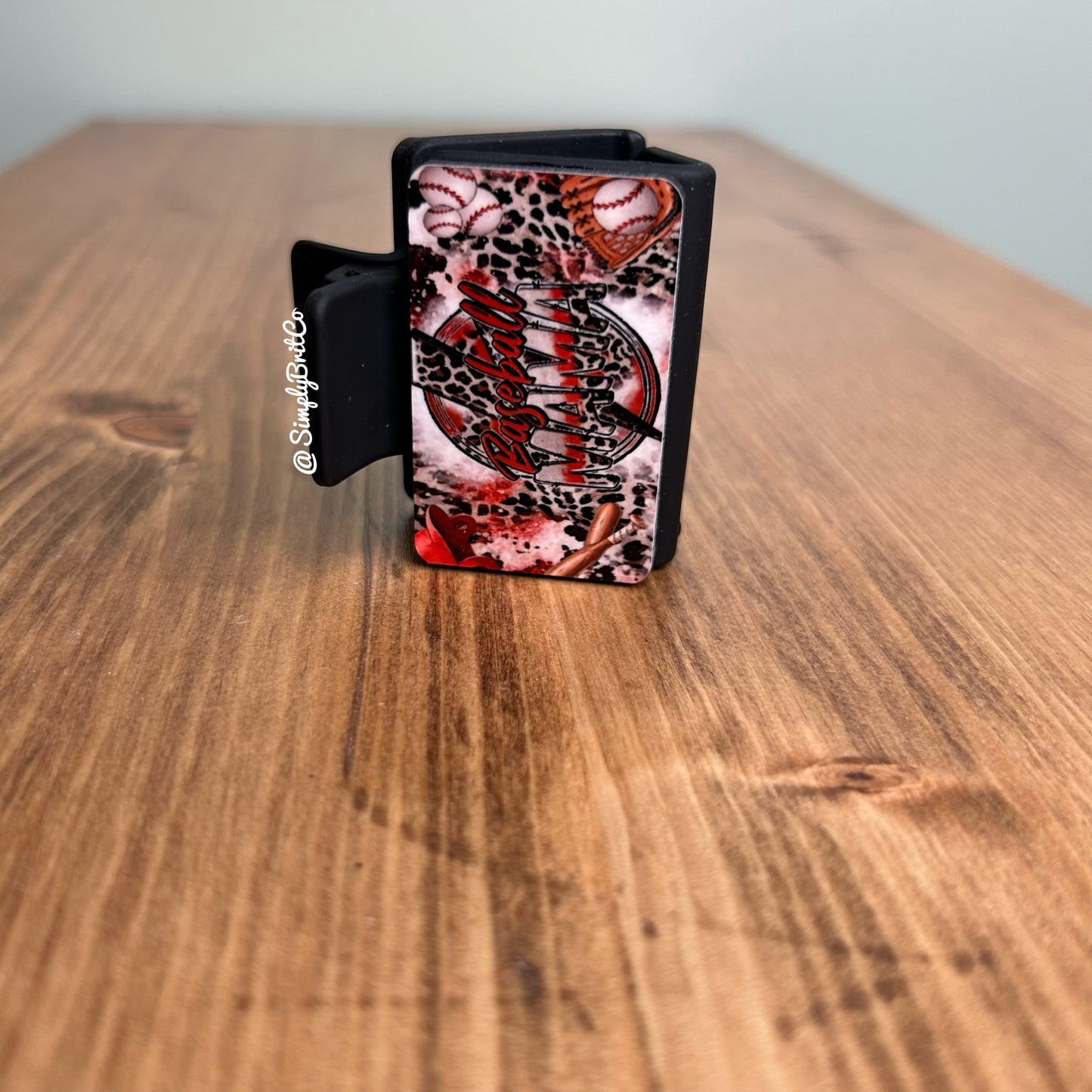 Baseball Mama Small Claw Clip |
