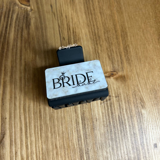 Bride Babe Small Claw Clip