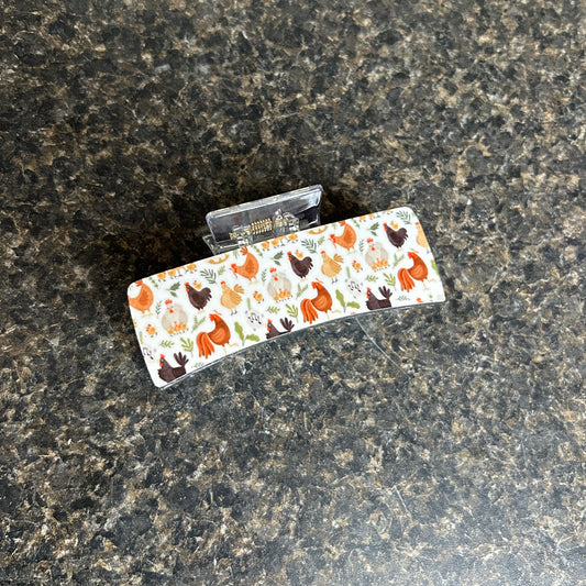 Chicken Large Claw Clip