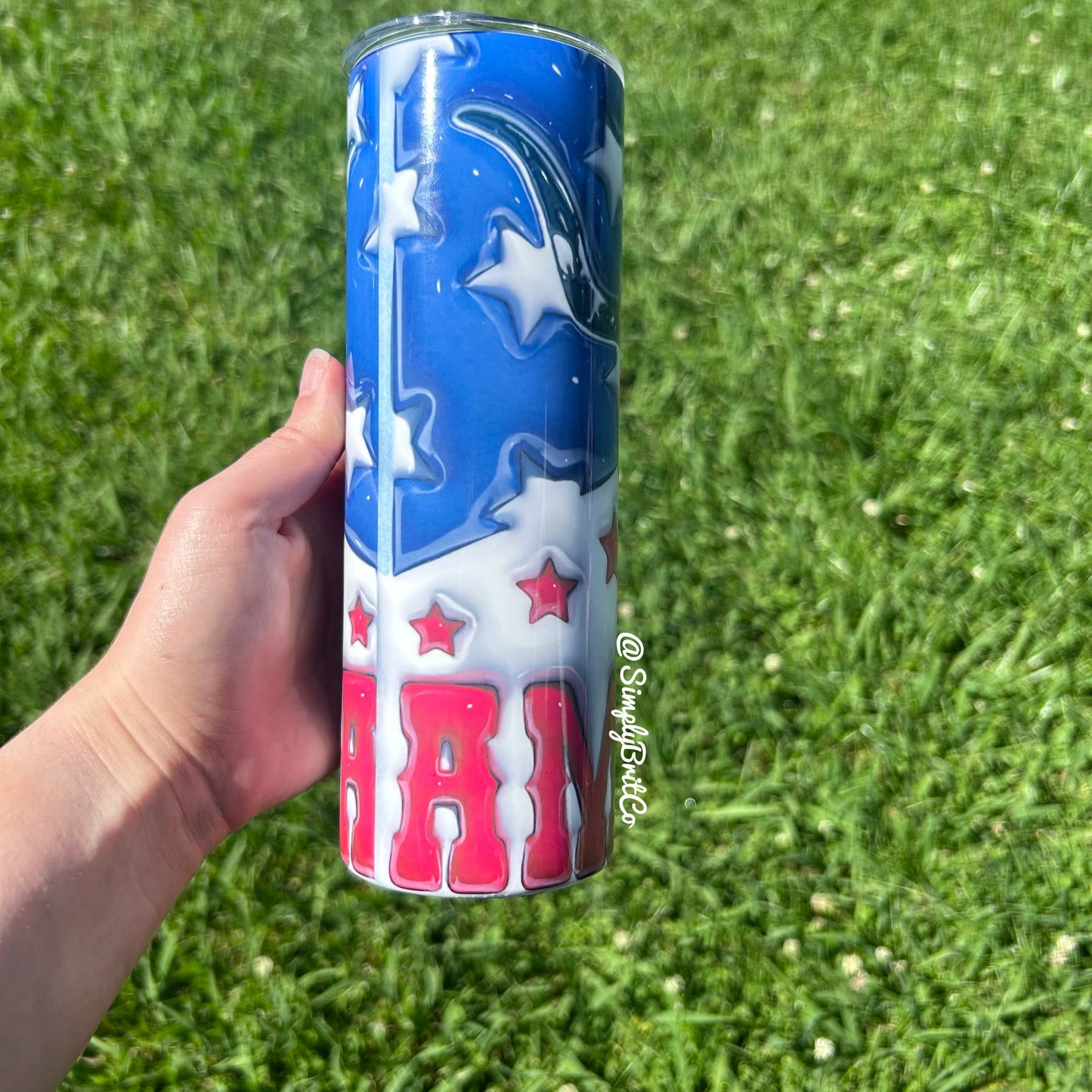 America Bull 20oz Tumbler