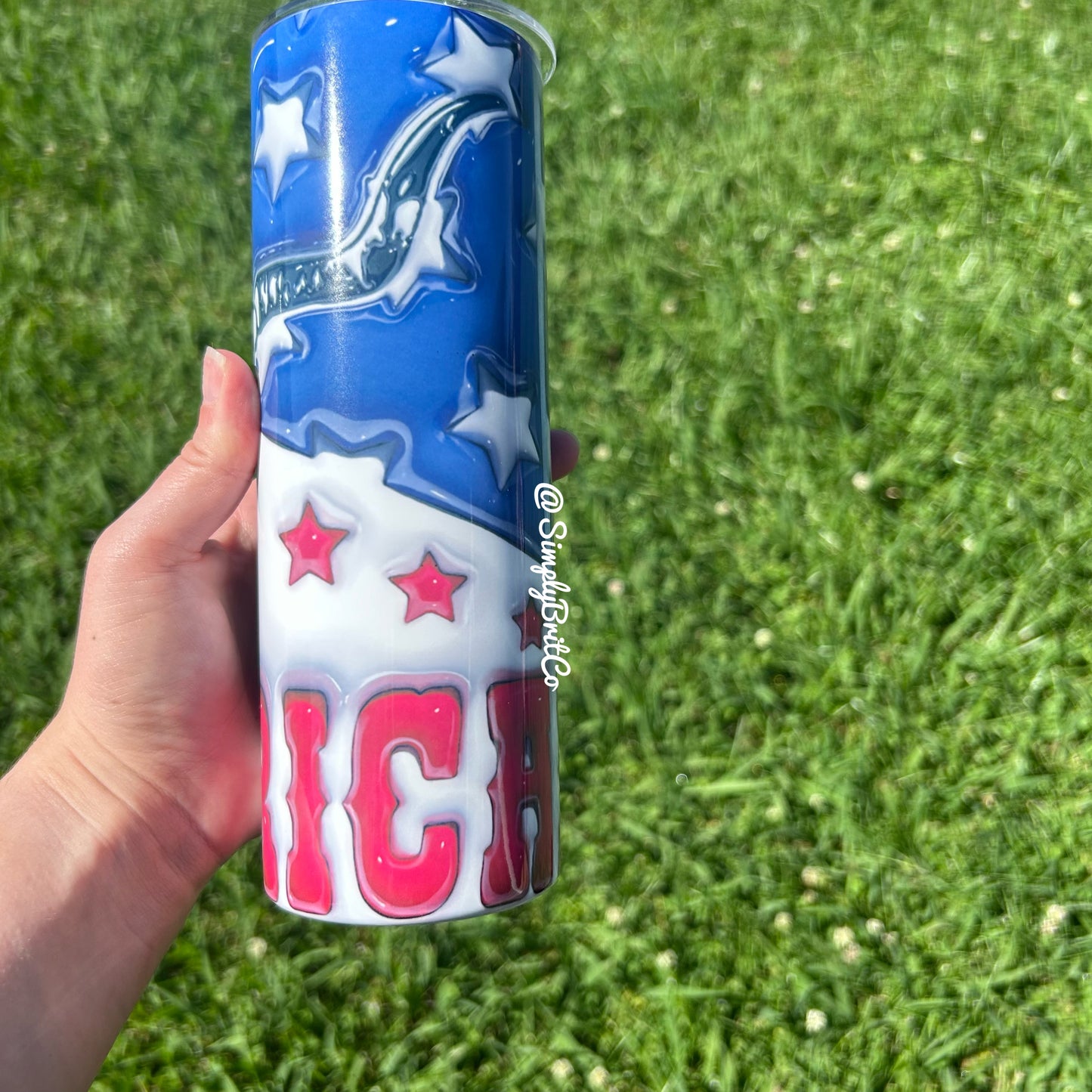 America Bull 20oz Tumbler