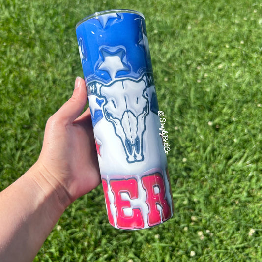 America Bull 20oz Tumbler